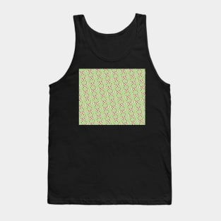 Christmas Candy Canes Tank Top